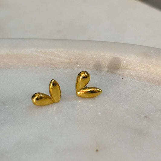 Mini Heart Earrings