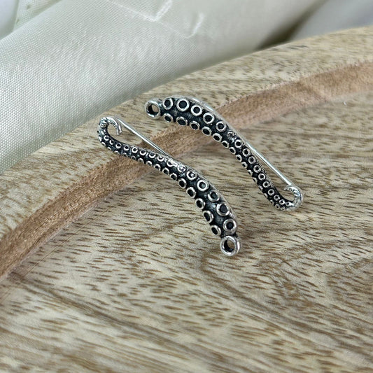 Naira Silver Ear Climber ( Pair)