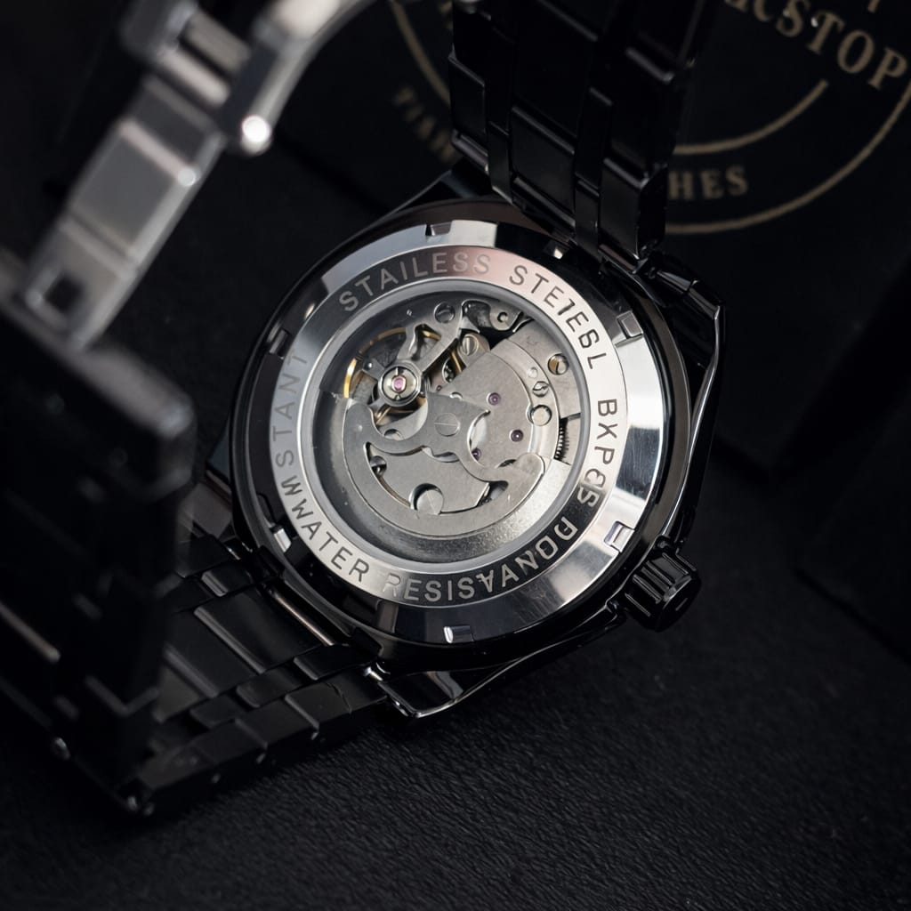 Patek Philippe Automatic Watch ( BLACK )