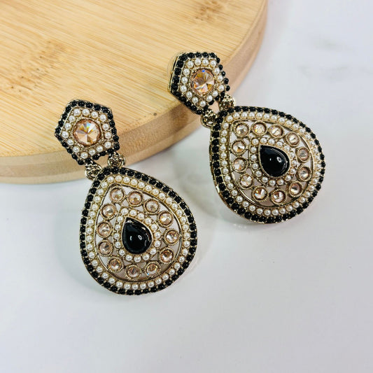 Barkha Pakistani Jhumka ( Black )