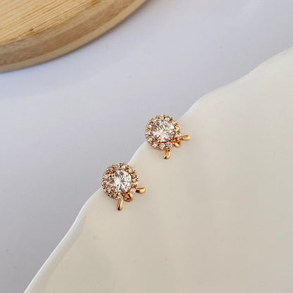 Silva Solitaire Earrings