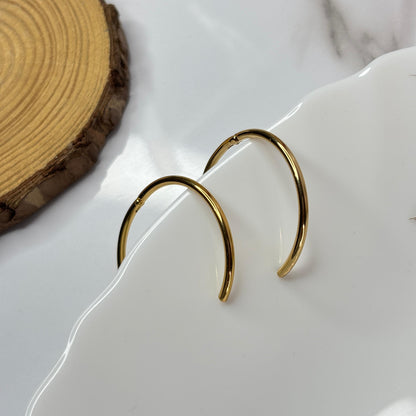 Round Big Hoops