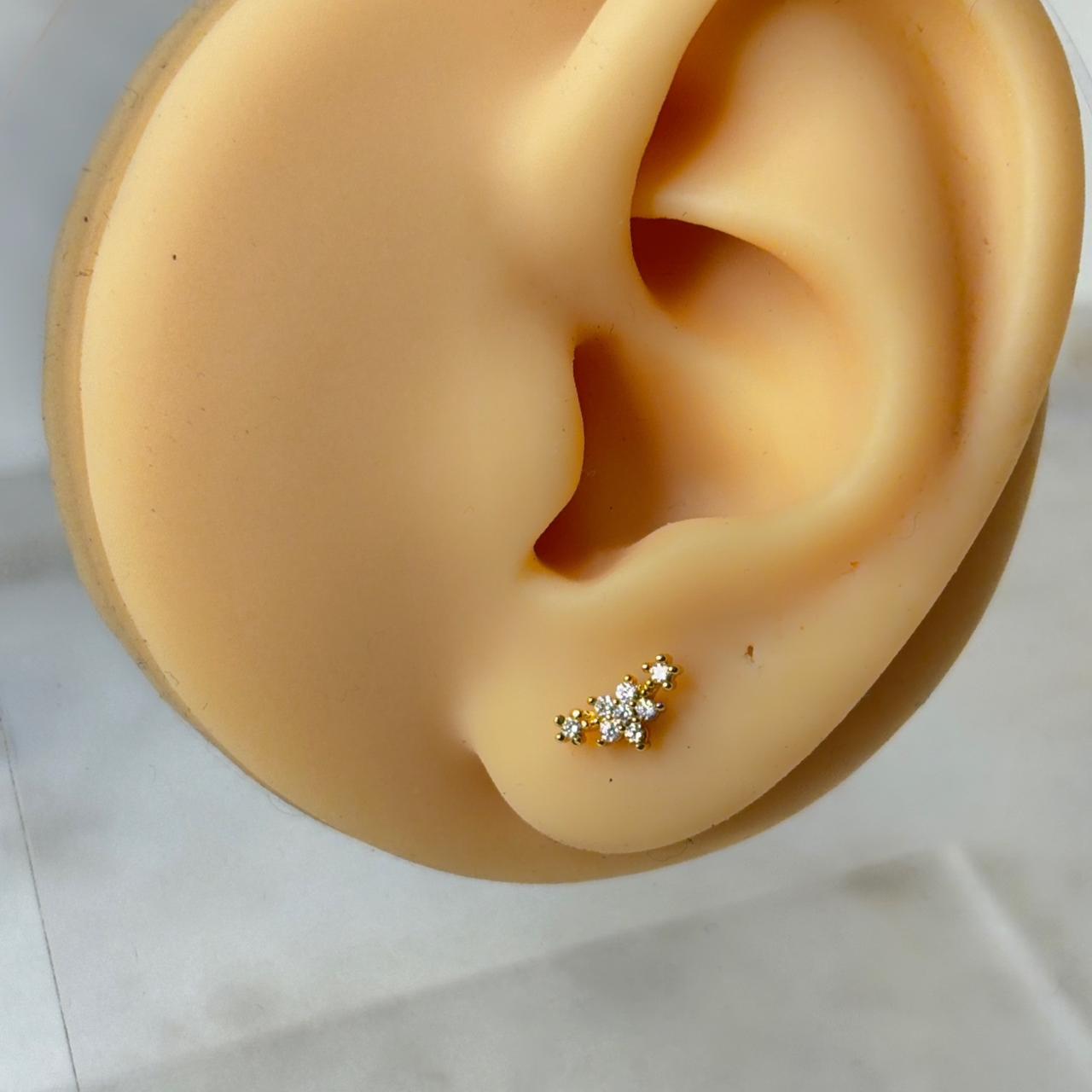Bloom Flatback Earrings