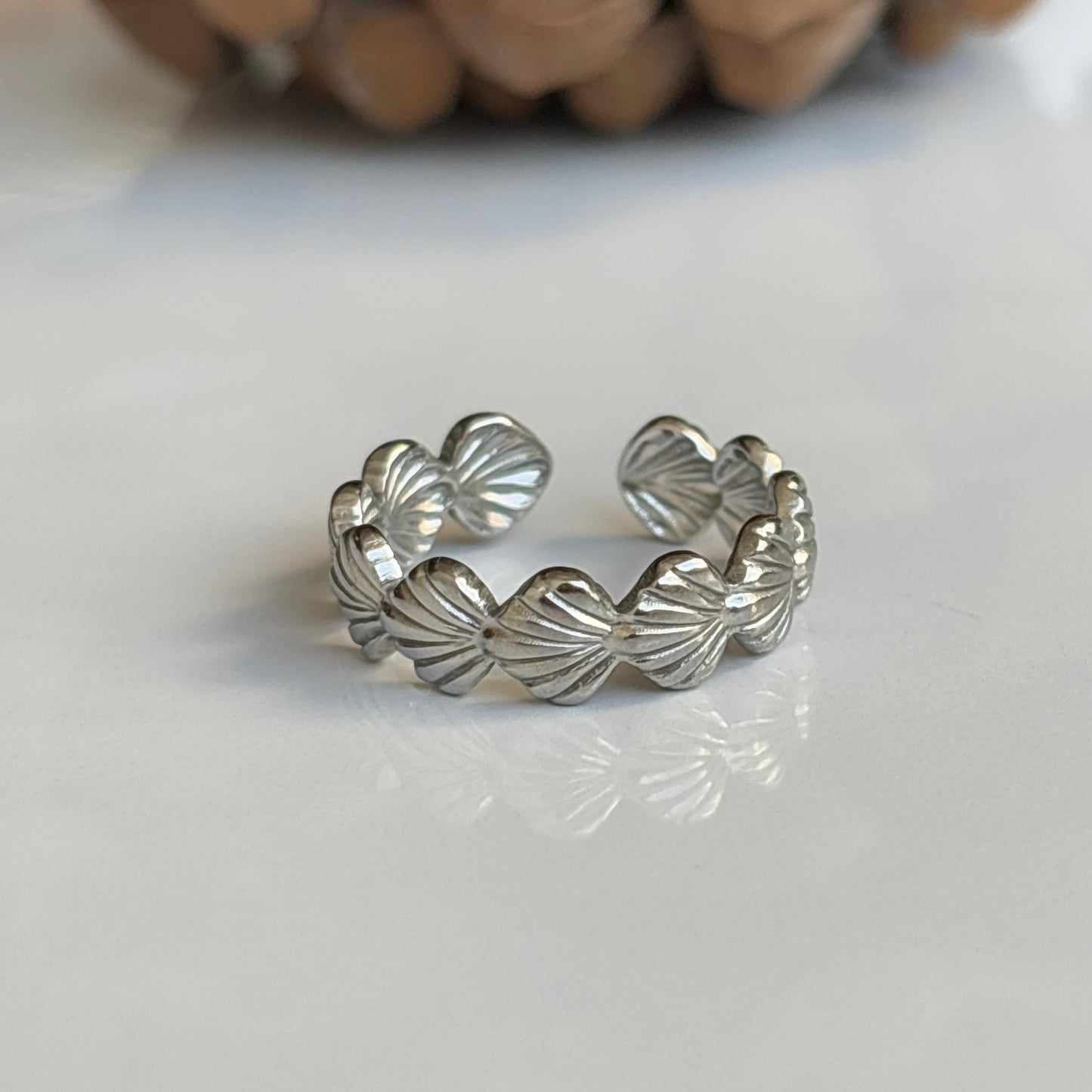Shell Link Ring
