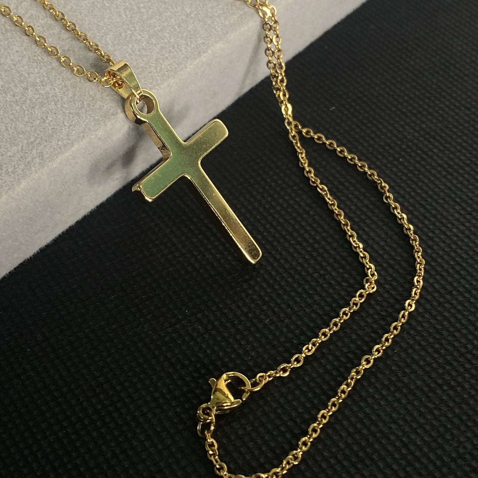 Classic Cross Pendant Chain