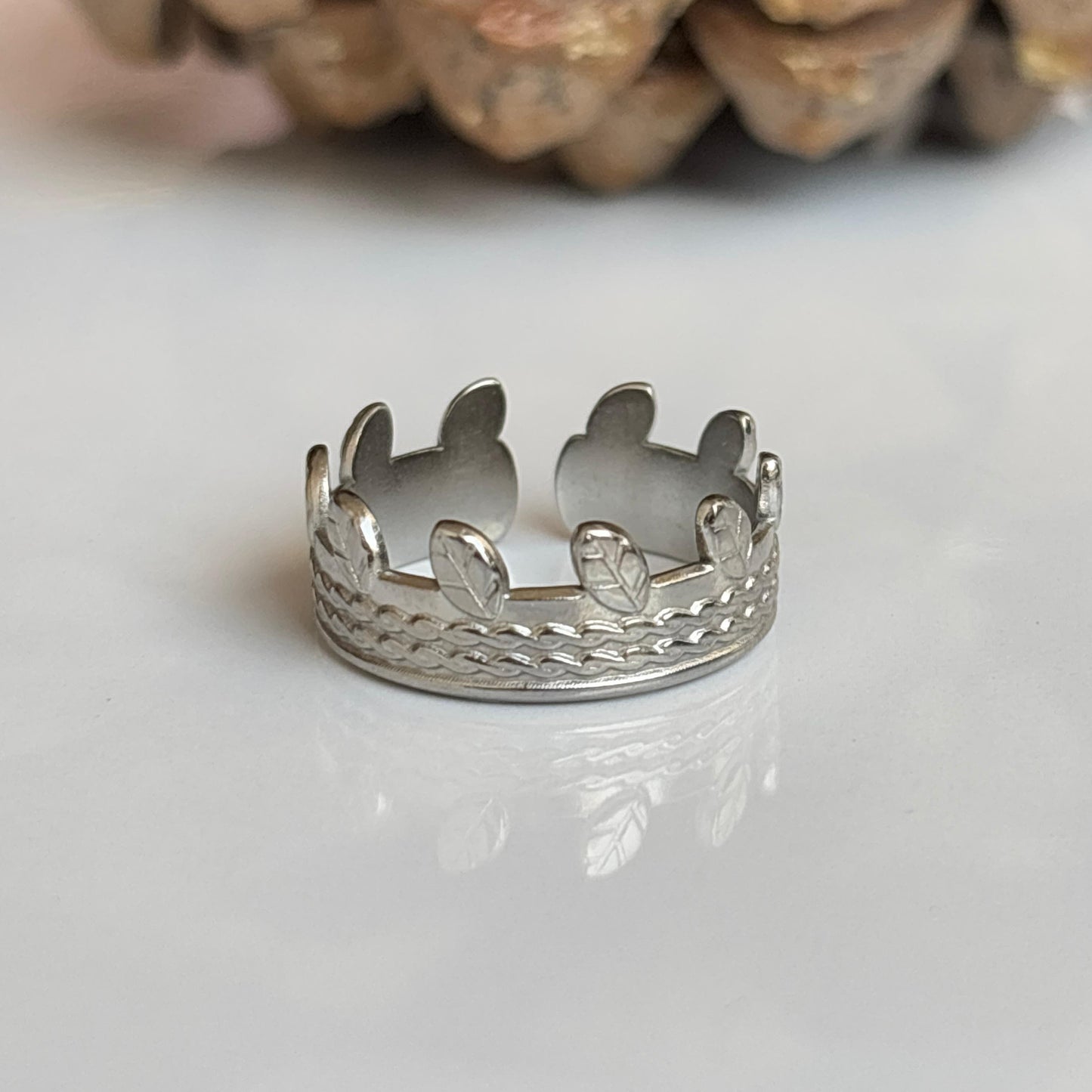 Laurel Silver Ring