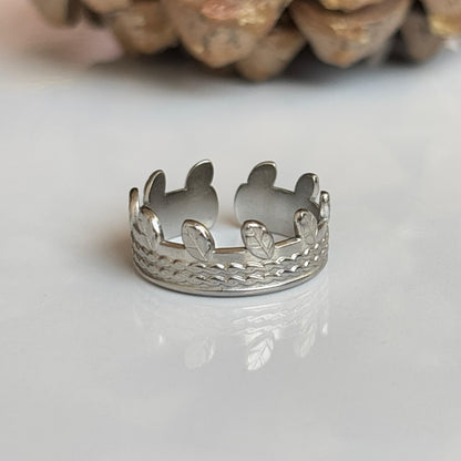 Laurel Silver Ring