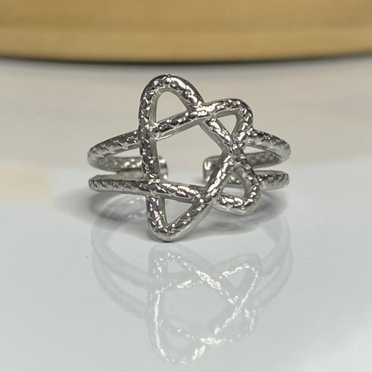 Starry Silver Ring