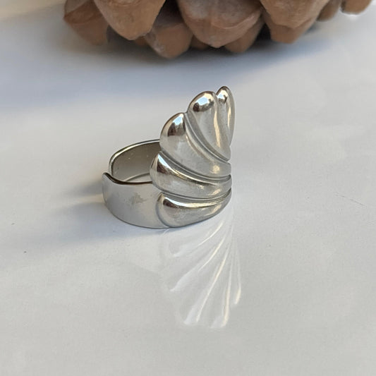 Halo Silver Ring