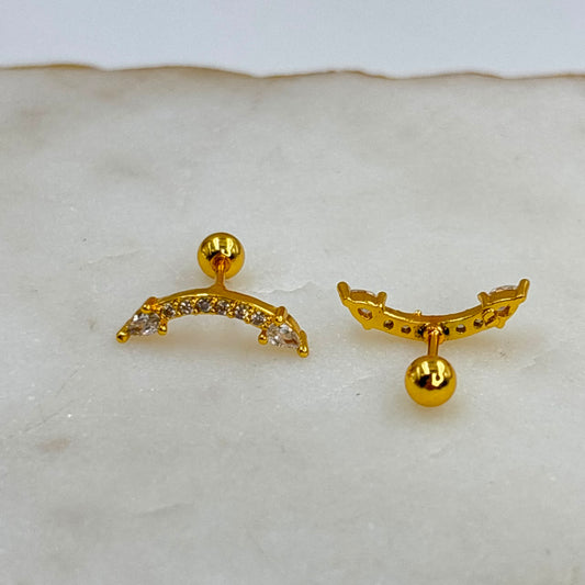 Stella Flatback Earrings