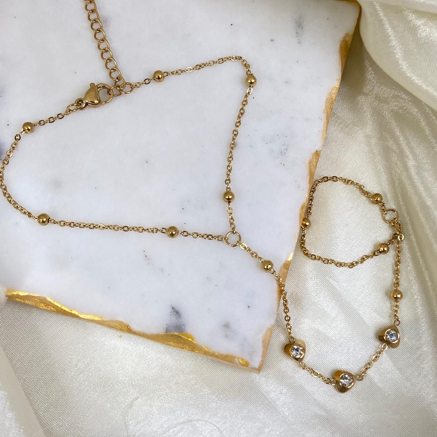 Heartie Hand Chain