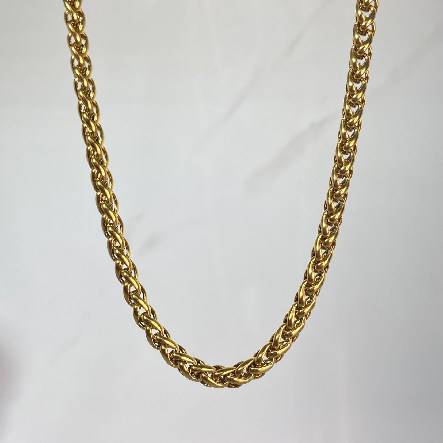 Boxy Link 18K Gold Plated Chain (Thick)