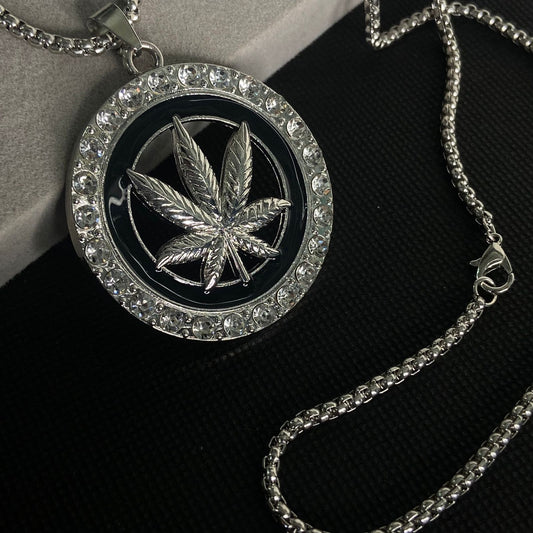 Marijuana Pendant Chain