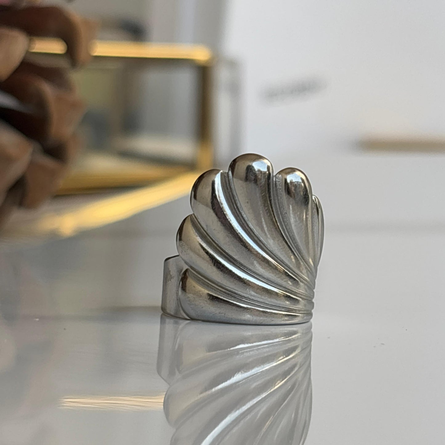 Halo Silver Ring
