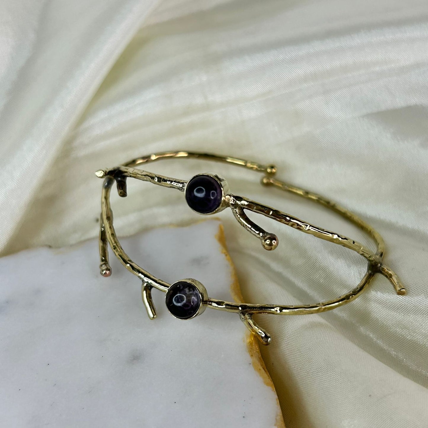 Branched Adjustable Bracelet (Black)