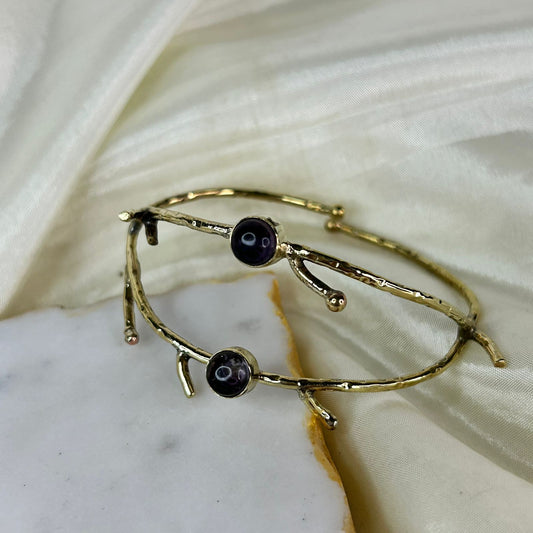 Branched Adjustable Bracelet (Black)