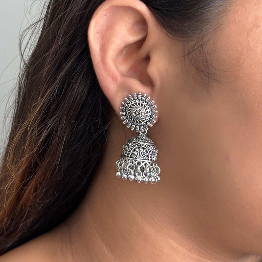 Mayuri Detachable Kaan Chain Jhumka