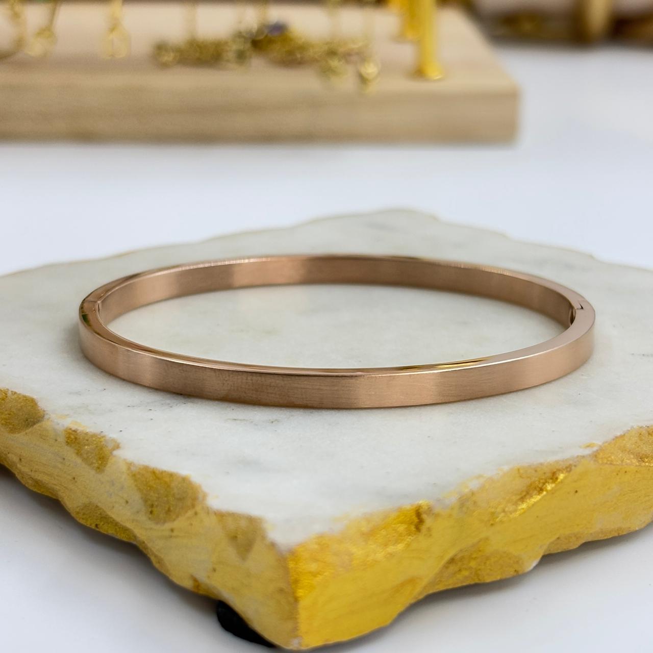 Matte Plain Bracelet