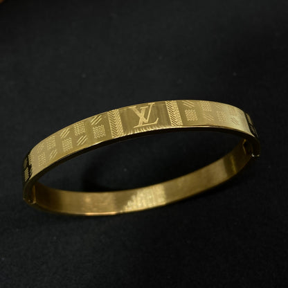 LV Stud 18K Cuff Bracelet