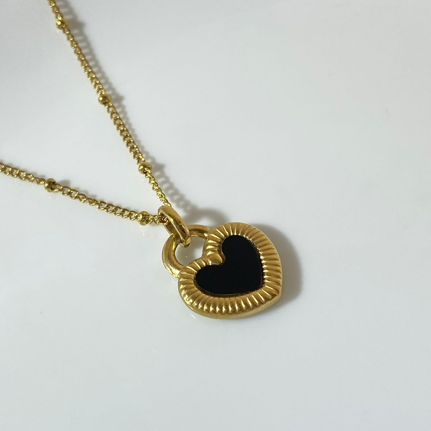 Reversible Heart Necklace