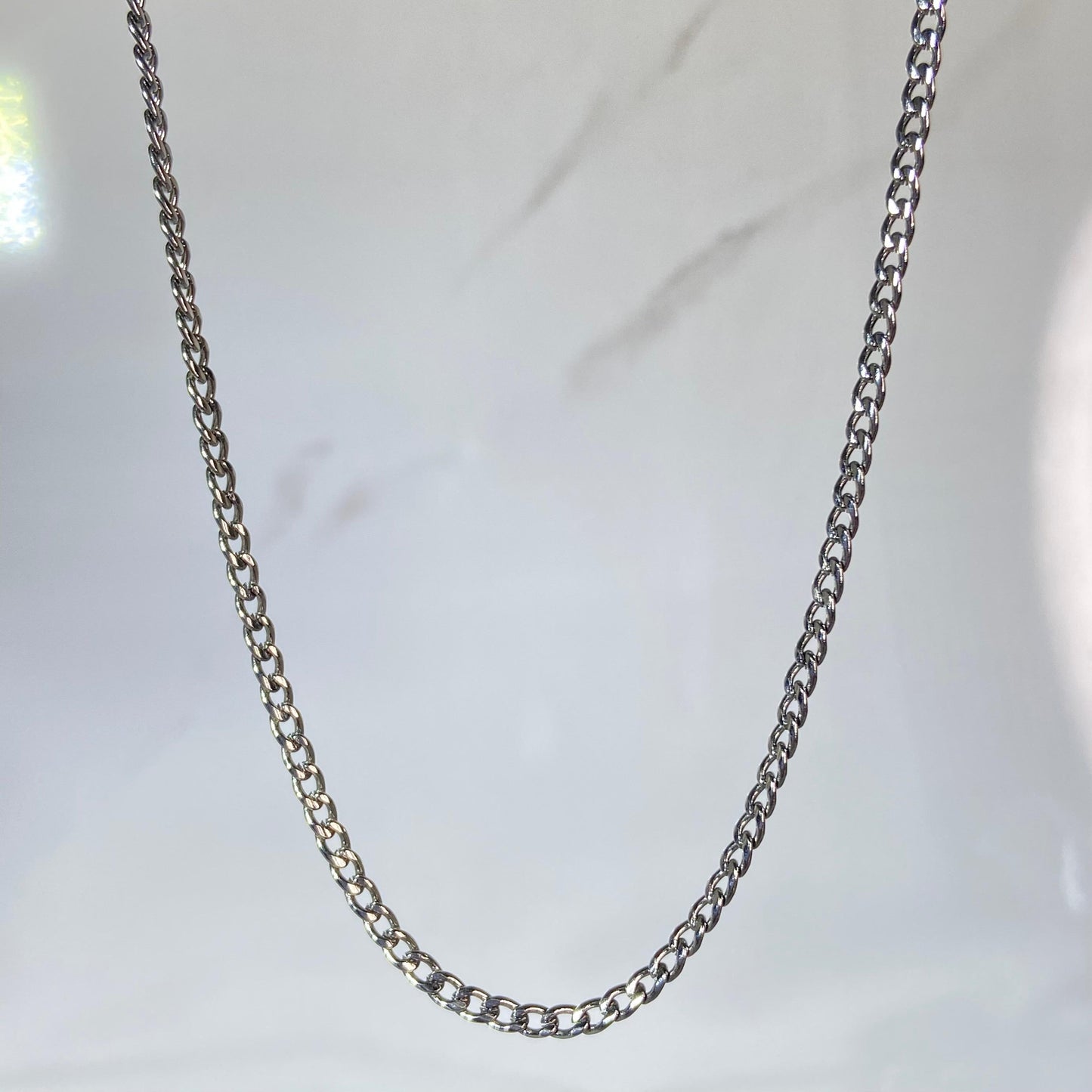 Cuban Silver SST Chain (Thin)