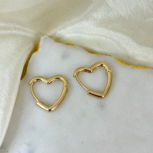 Golden Hearties Hoops (Small)