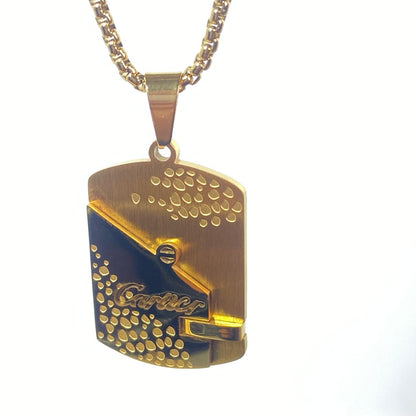 Tier Inspired Pendant Chain