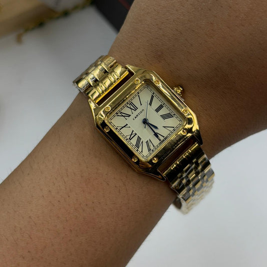 Vintage Cartier Watch (Gold)