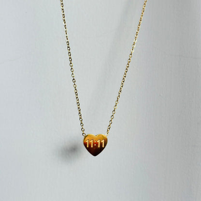 11.11 Heart Necklace •