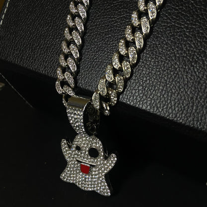 Snap Ghost ICED Out Neckchain