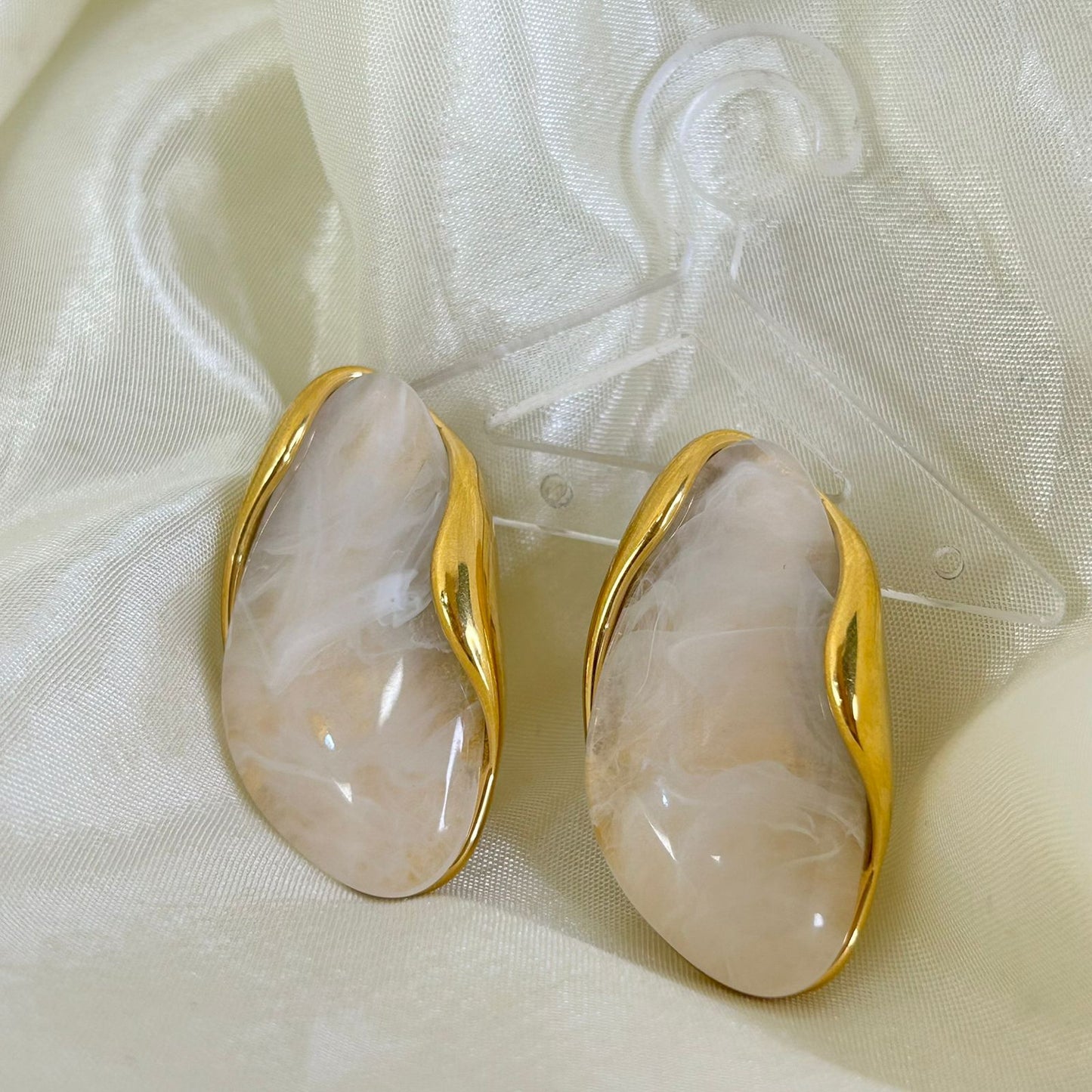 Crystal Crest Earrings