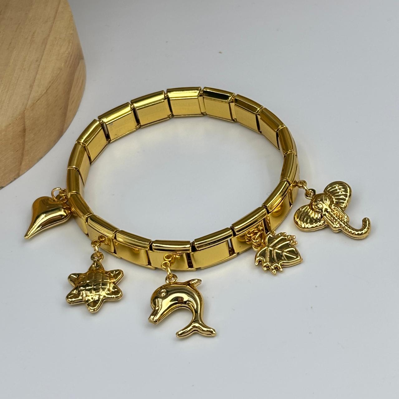 Wild Italian Charm Bracelet
