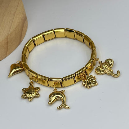 Wild Italian Charm Bracelet