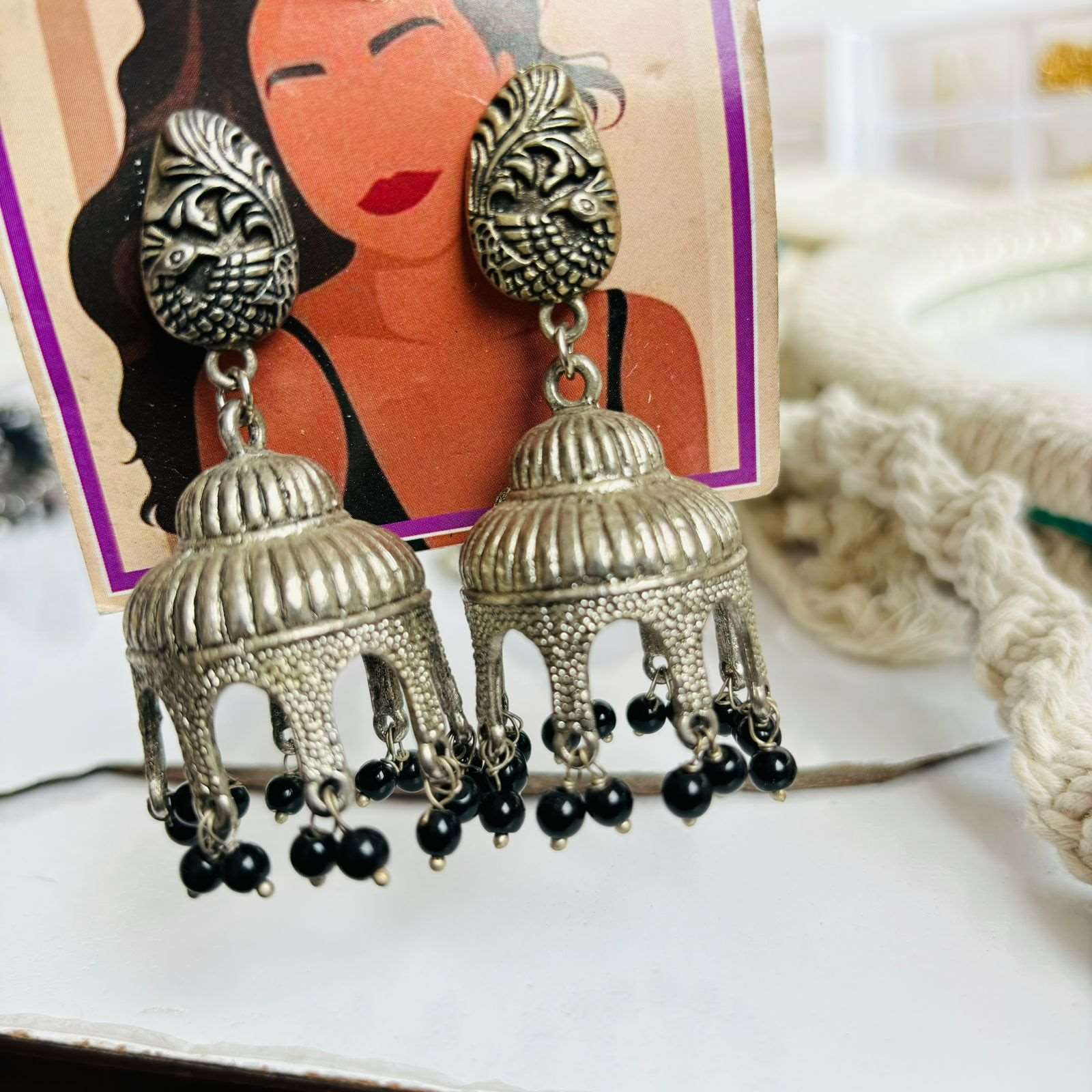 Mahal Jhumkas