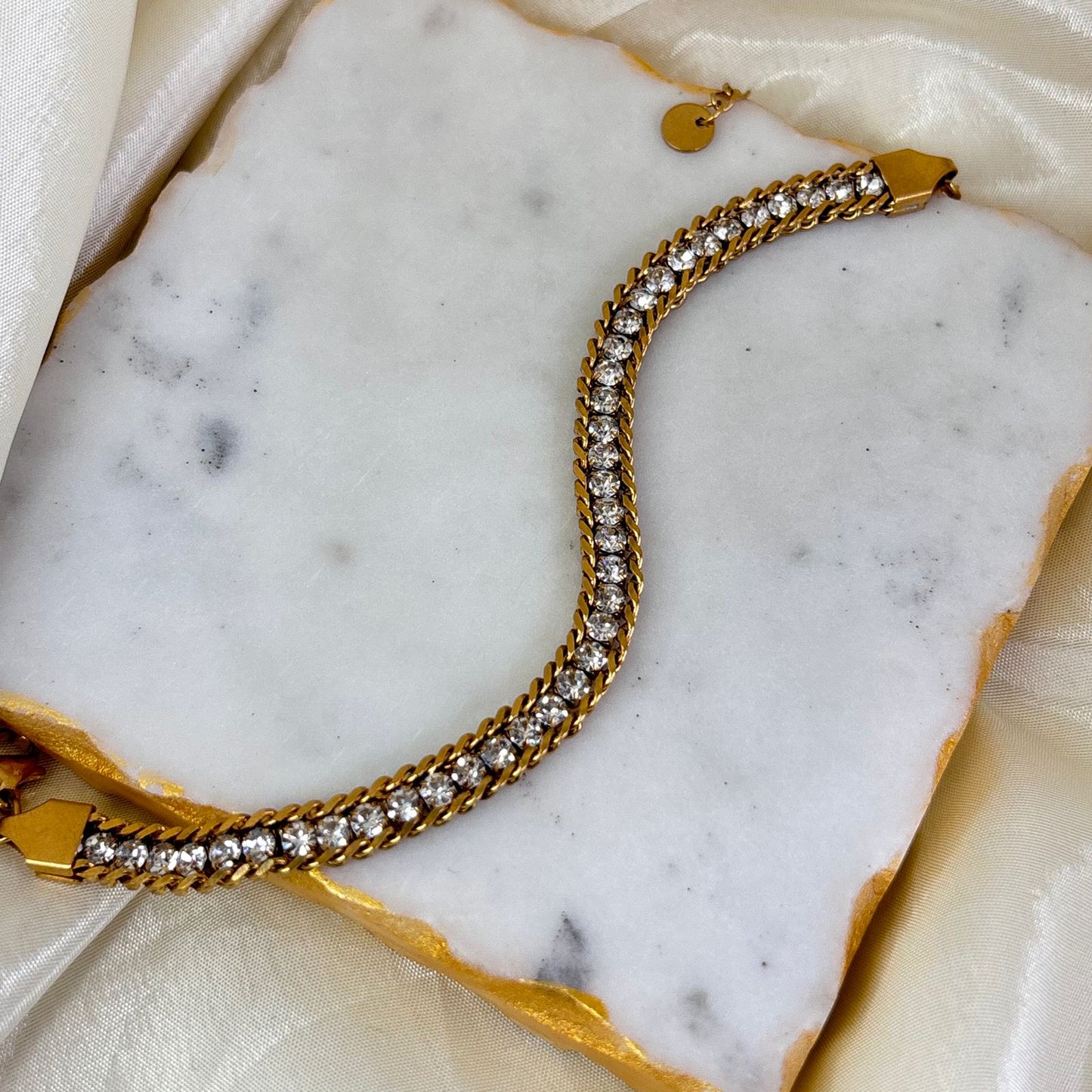 Selene Gold Chain Bracelet