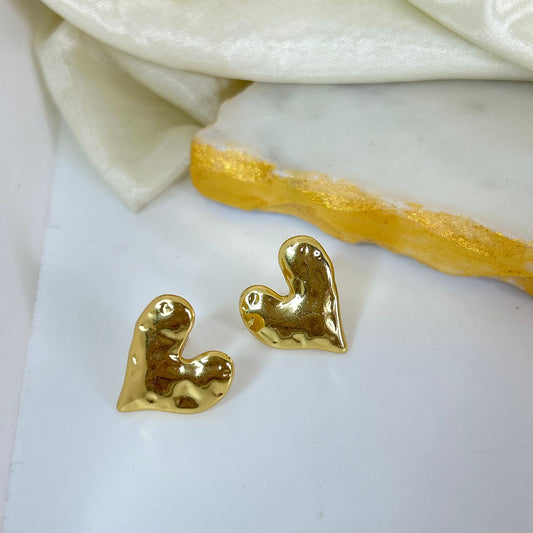 Molten Heart Earrings