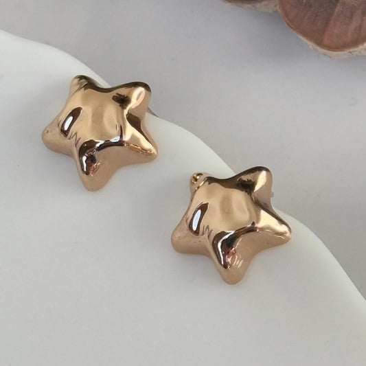 Star Studs  (Rosegold)