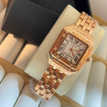 Crtr l White Dial Watch