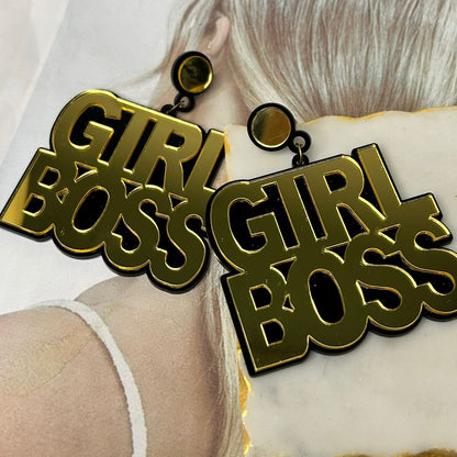 Girl Boss Earrings