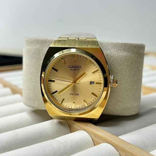 CS Round watch (Gold)