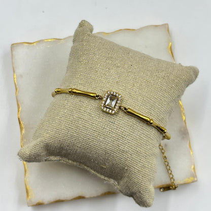 White Dew Chain Bracelet