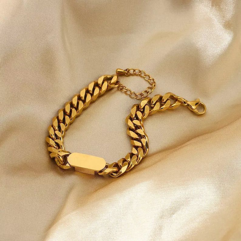 Statement Gold Girlie Bracelet