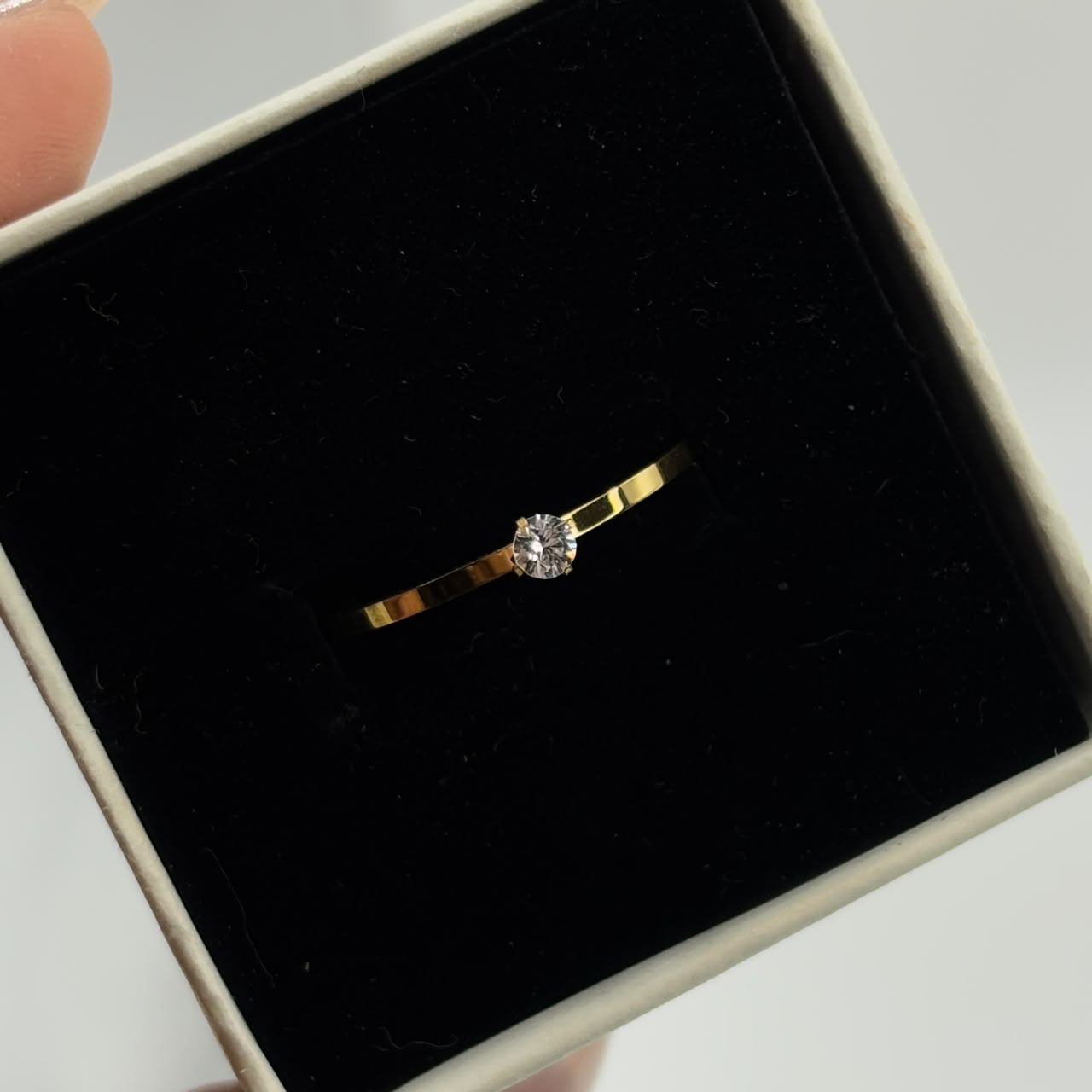 Mini Solitaire Minimal Ring