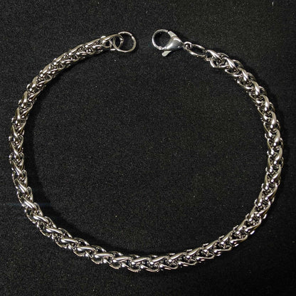 Boxy Silver SST Chain Bracelet