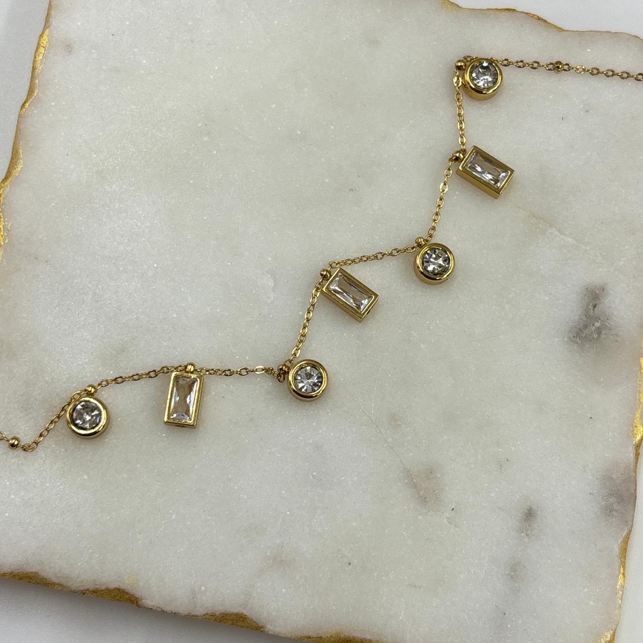 Stellar Charm Chain Bracelet