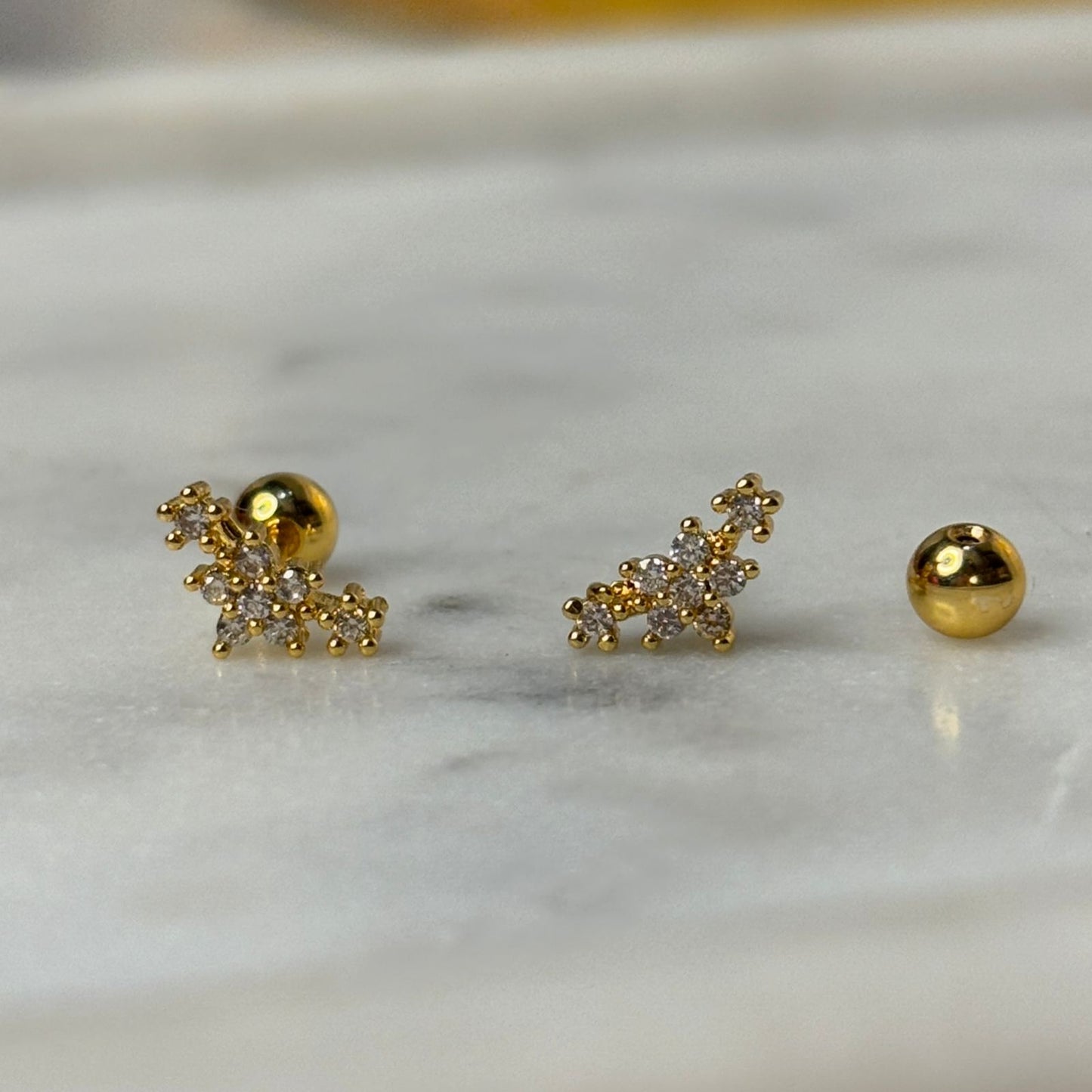 Bloom Flatback Earrings
