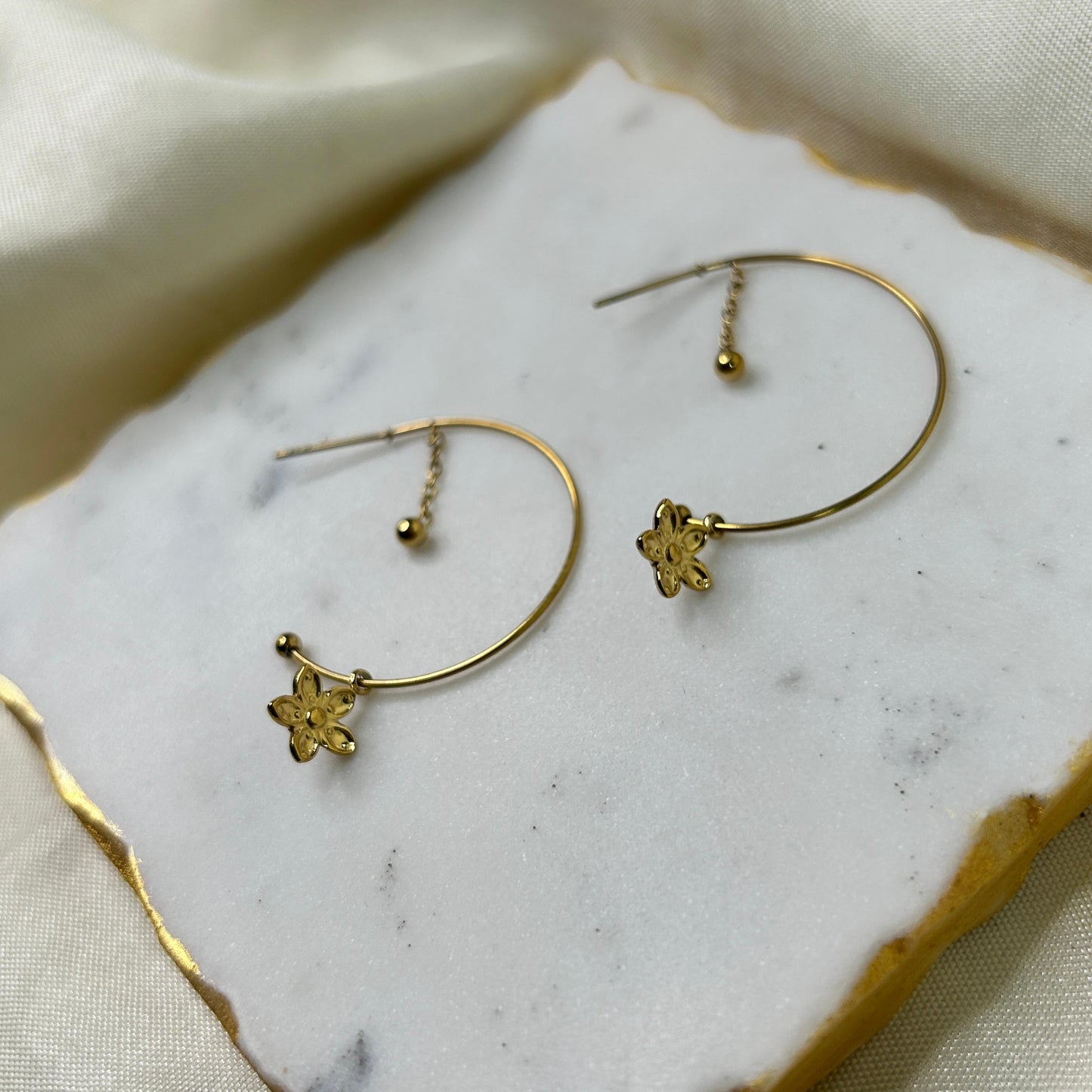 Flory Miami Hoop Earrings