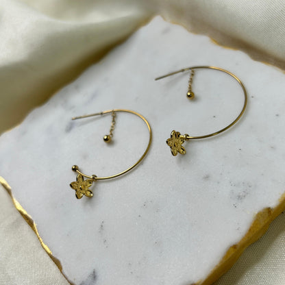 Flory Miami Hoop Earrings
