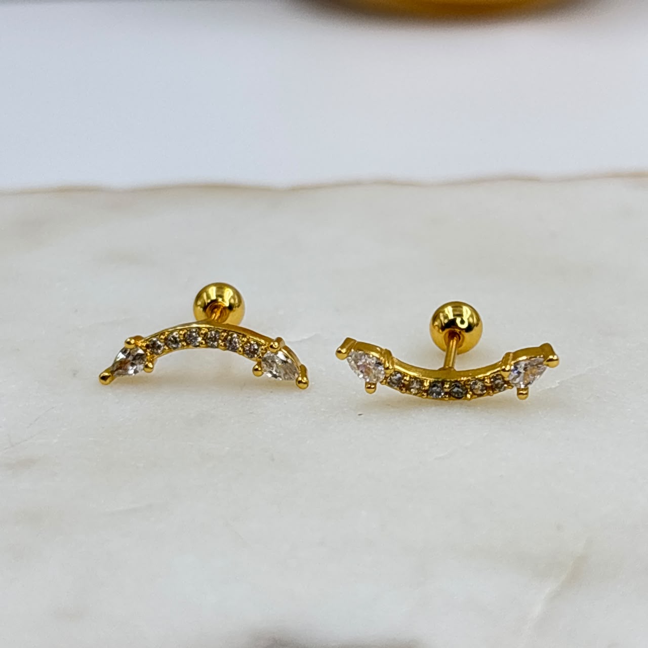 Stella Flatback Earrings