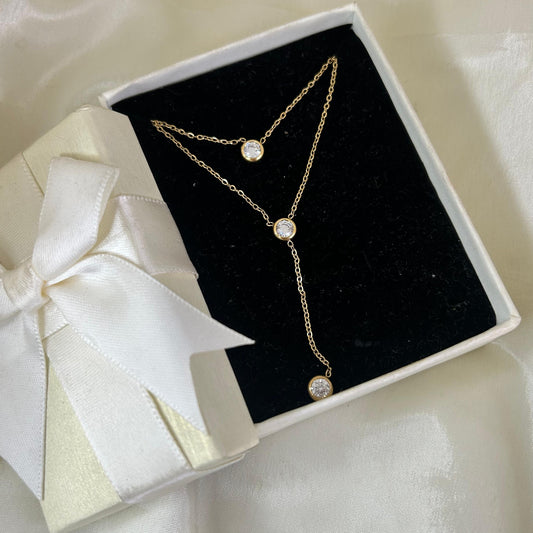 Amanda Tie Necklace